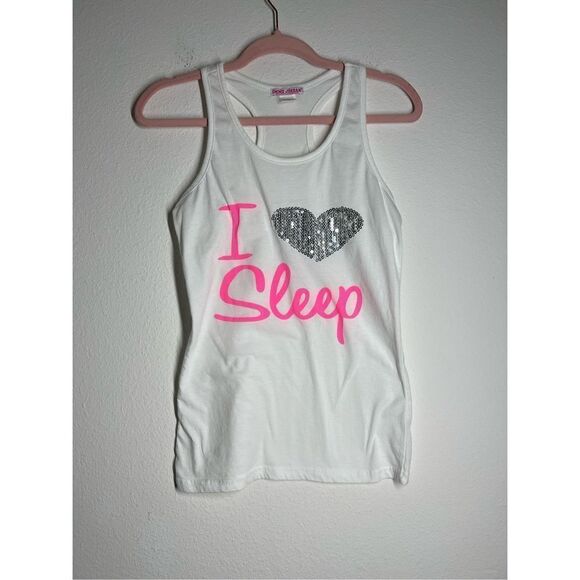 Emme Jordan "I LOVE TO SLEEP" tank top - Picture 1 of 5